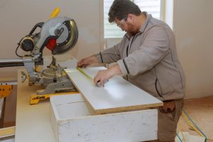 How to Cut Melamine with a Miter Saw